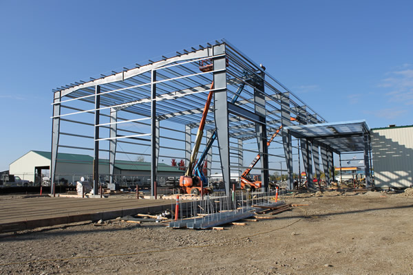 Steel frame | Young Construction Group Project