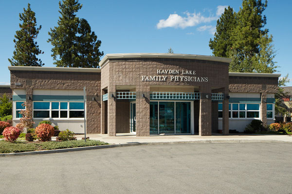 Hayden lake Family Physicians front | Young Construction Group Project