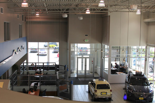 Inside dealership | Young Construction Group Project