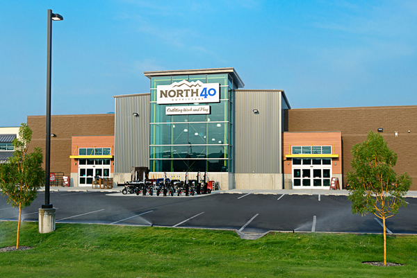 North 40 main entrances | Young Construction Group Project