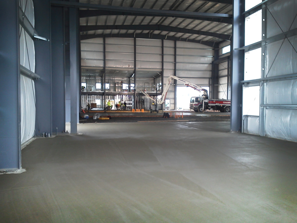 Warehouse interior | Young Construction Group Project