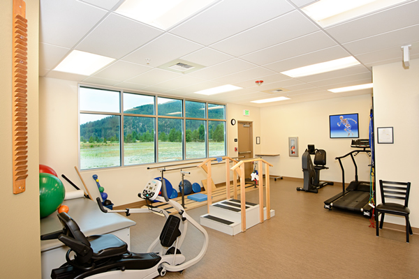 Shoshone Medical Center PT Room | Young Construction Project
